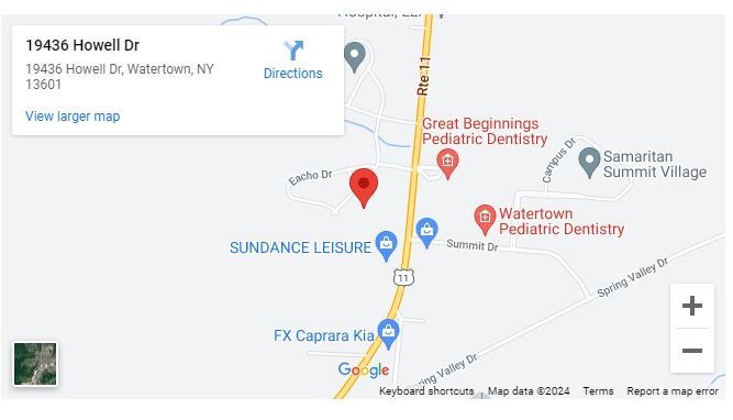 Map Cardiology office location.