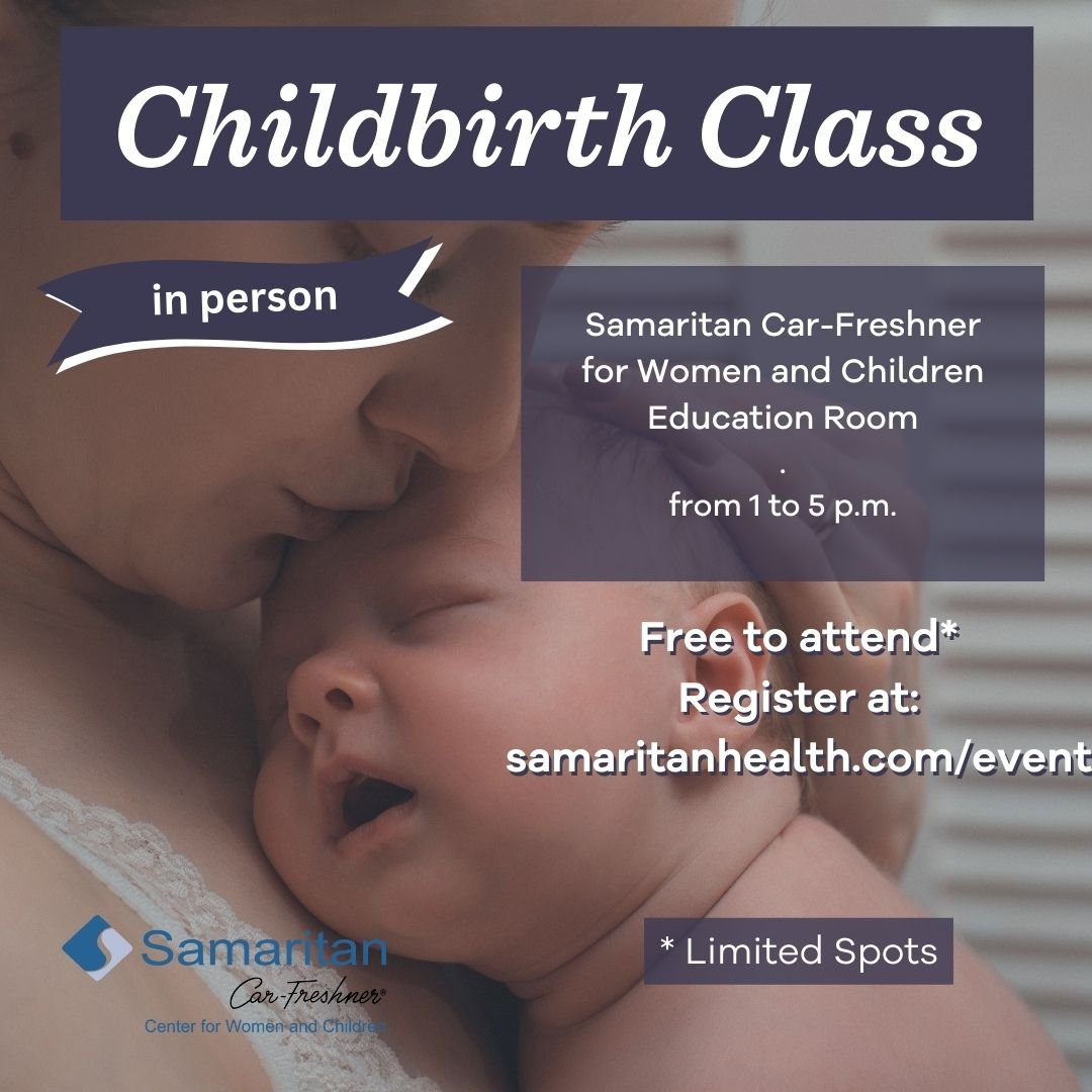 Illustrative: Childbirth Class graphic.