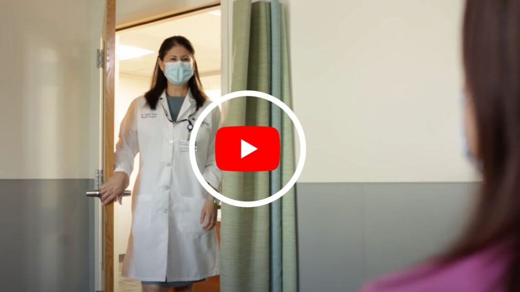 YouTube thumbnail: Dr. Paley walking in a patient room.