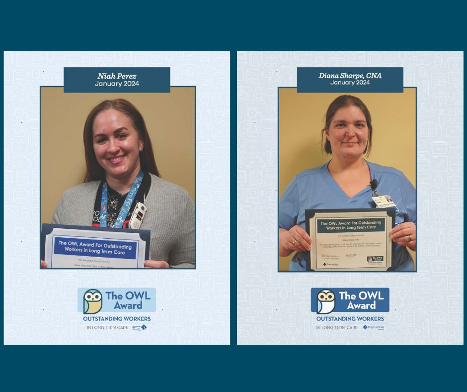 January 2024 OWL Award Recipients - Samaritan Health