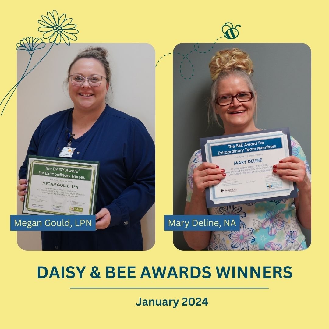 January 2024 DAISY® and BEE Award Recipients - Samaritan Health