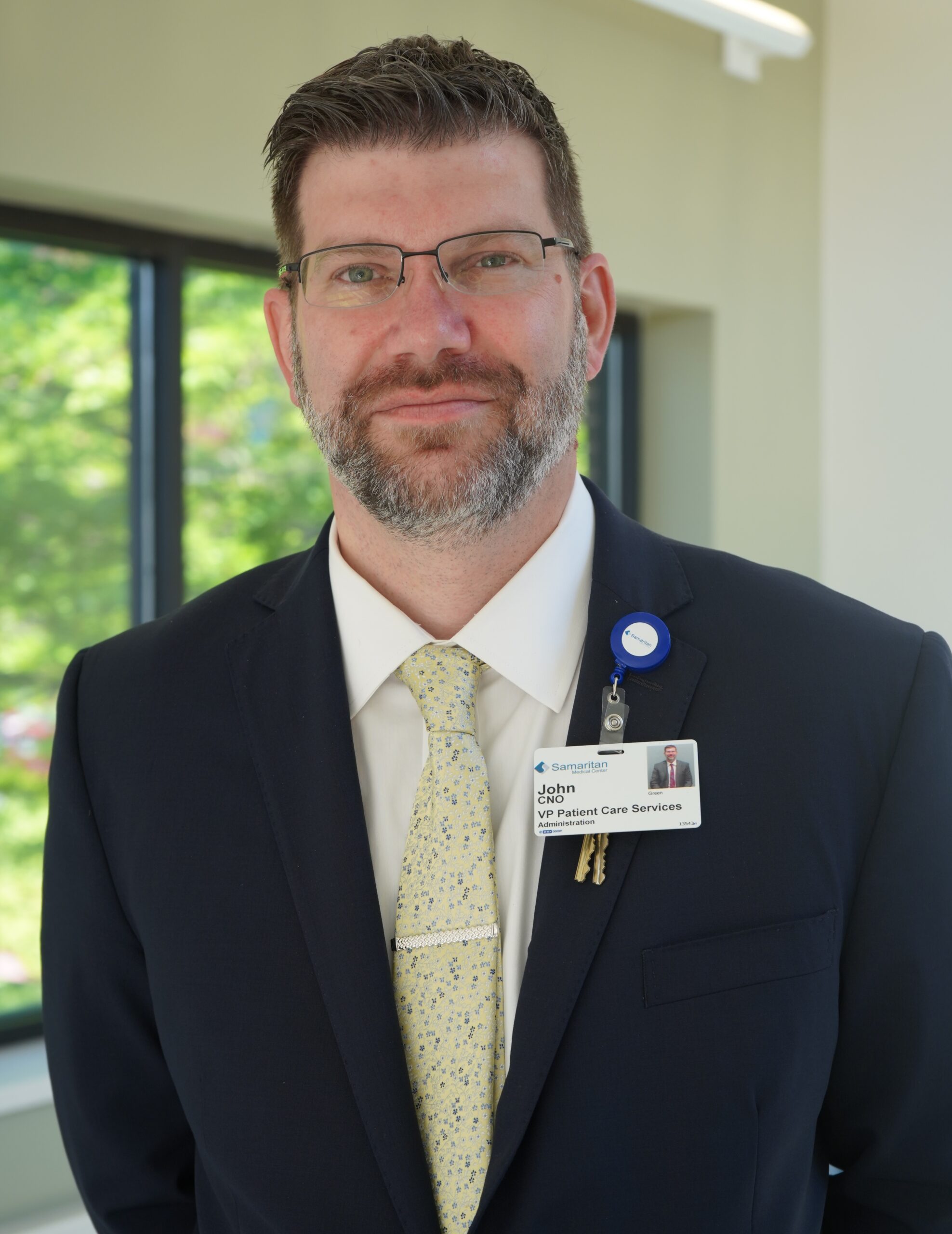 Portrait of John Green, Samaritan Chief Nursing Officer.