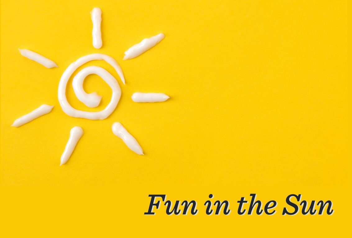 Illustrative image reads: Fun in the Sun