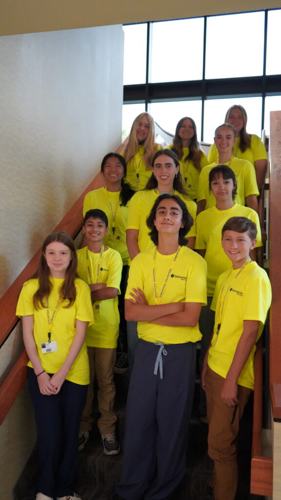 2024 Summer Teen Volunteer Program participants.  