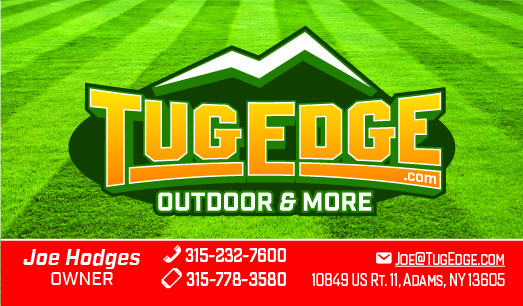 TugEdge.com Outdoor and More. Logo. Click to visit webpage.