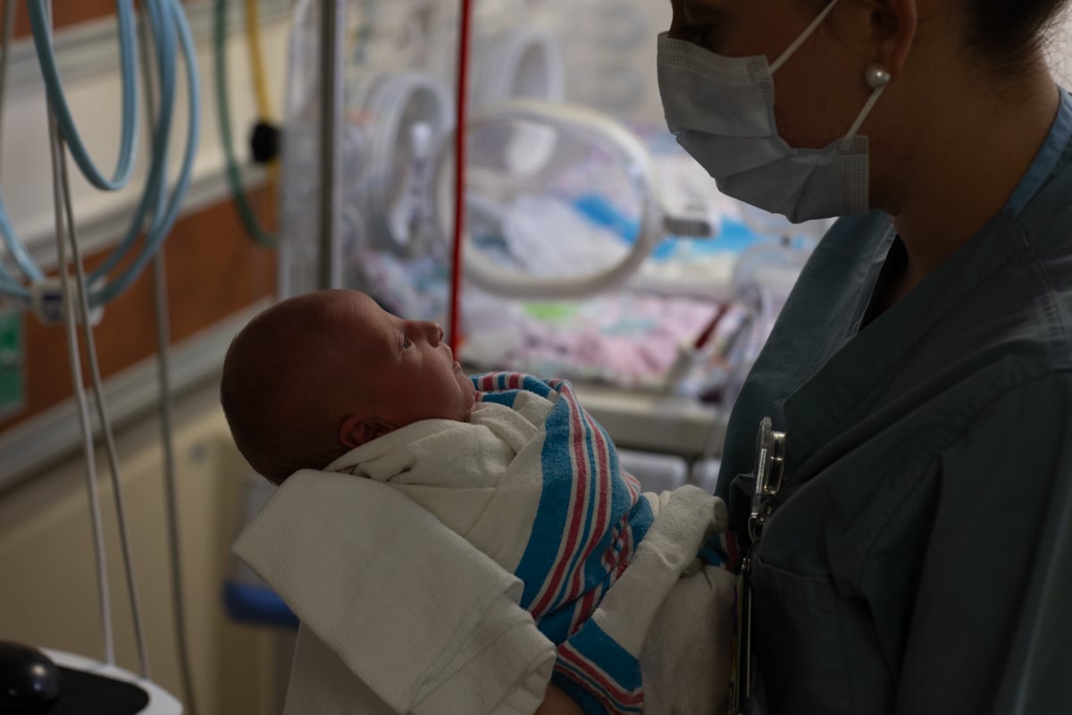 Neonatal Intensive Care Unit at Samaritan Medical Center. The only Level 2 perinatal center in Northern NY.