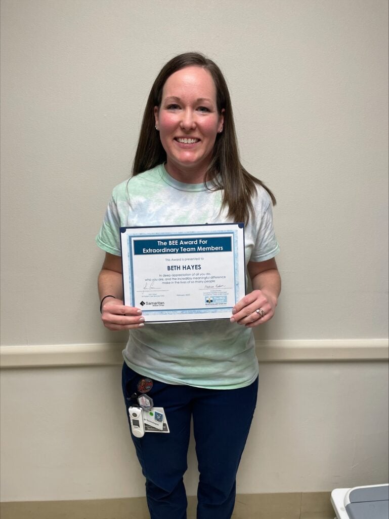 Beth Hayes BEE Winner February 2025