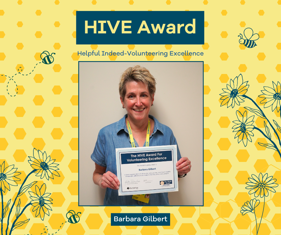 Barbara Gilbert HIVE Award Winner