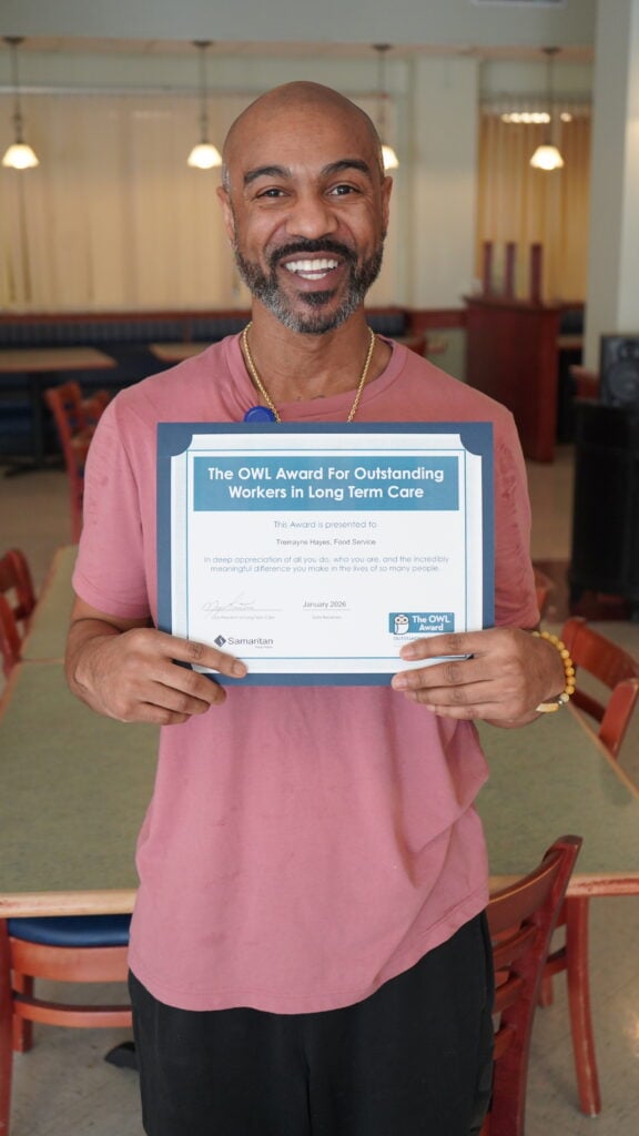Photo of OWL Award winner Tremayne Hayes
