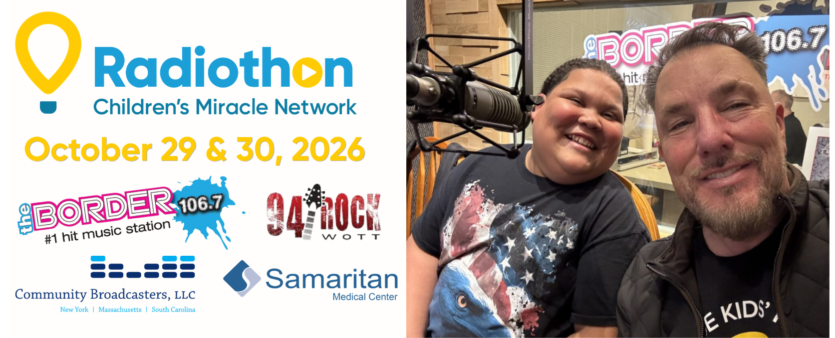 graphic advertising Radiothon 2026
