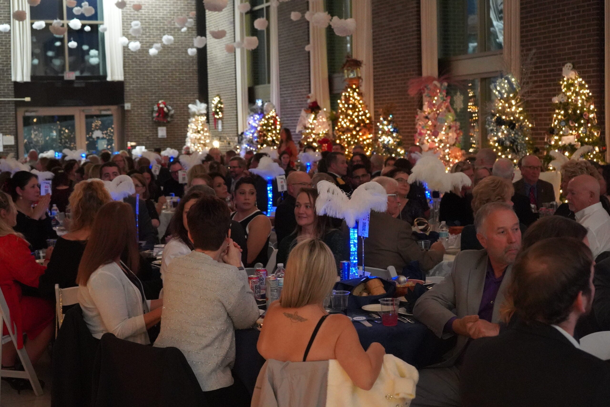 guests enjoy the 2025 festival of trees gala