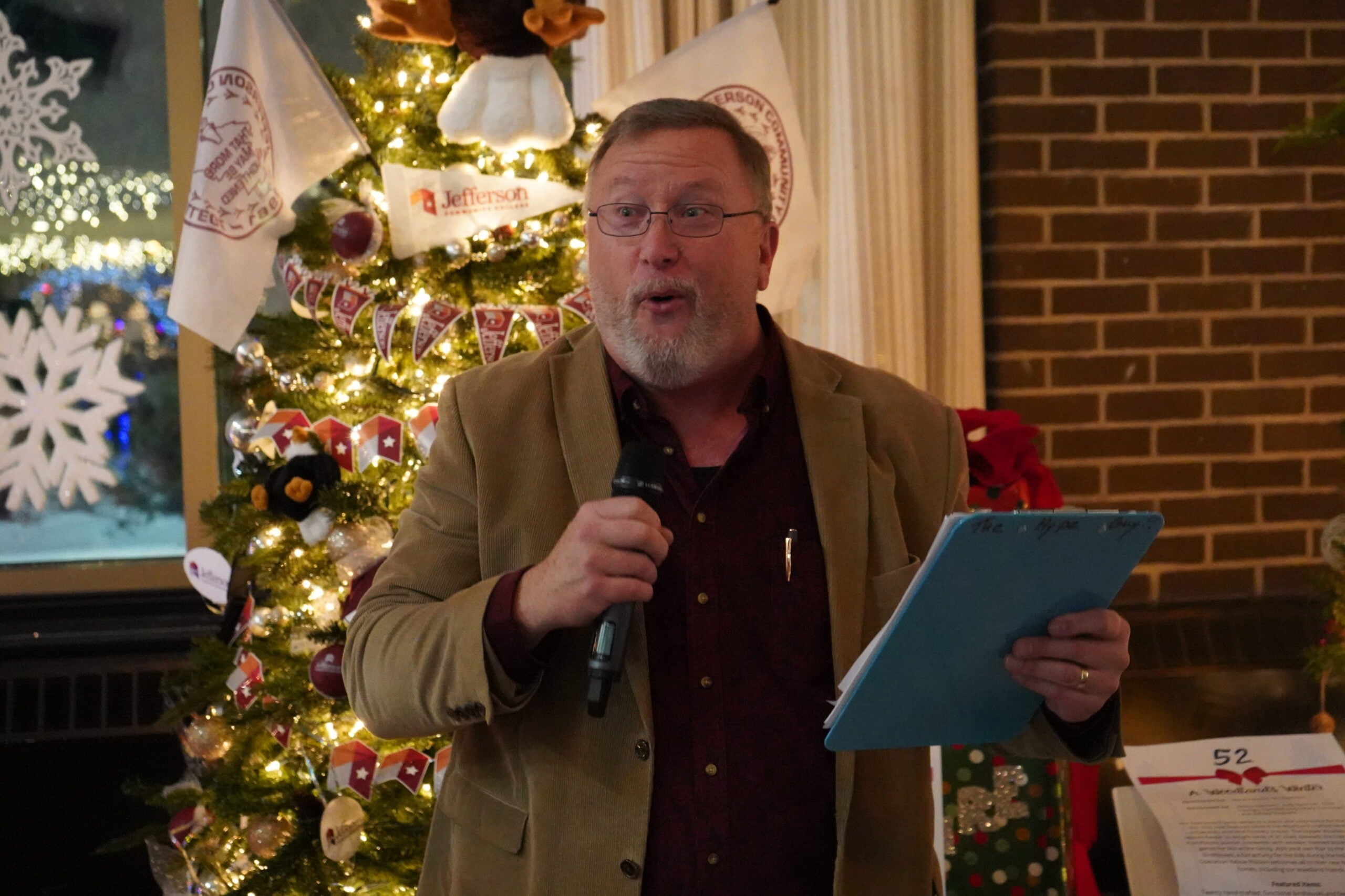 live auction at the 2025 festival of trees gala