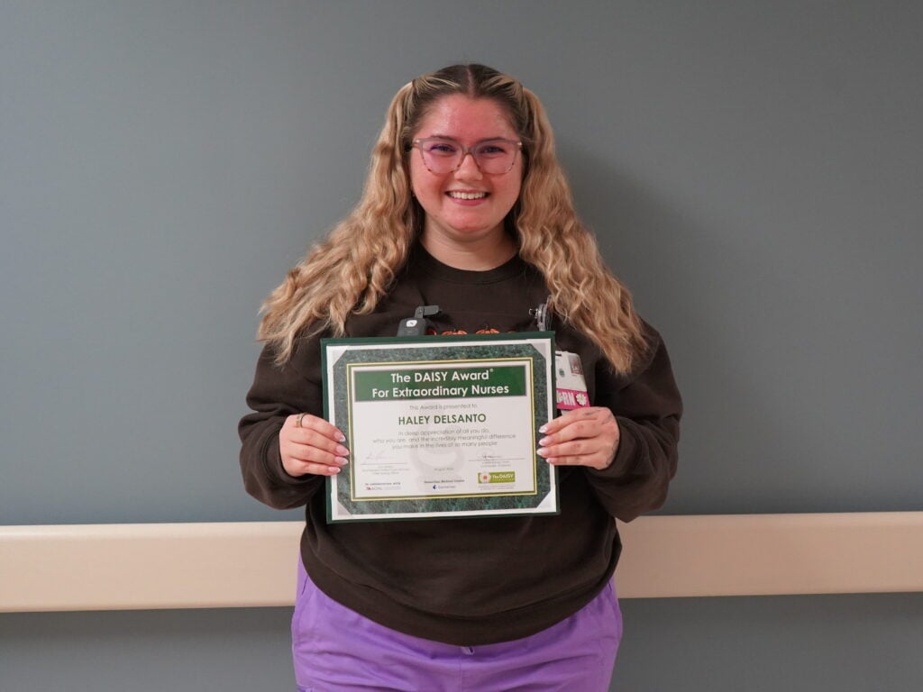 portrait of August 2026 DAISY Award winner Haley DelSanto, RN